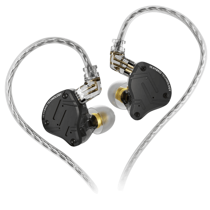 Auriculares In-Ear KZ ZS10 Pro 5 Drivers Híbridos (1DD+4BA) 2