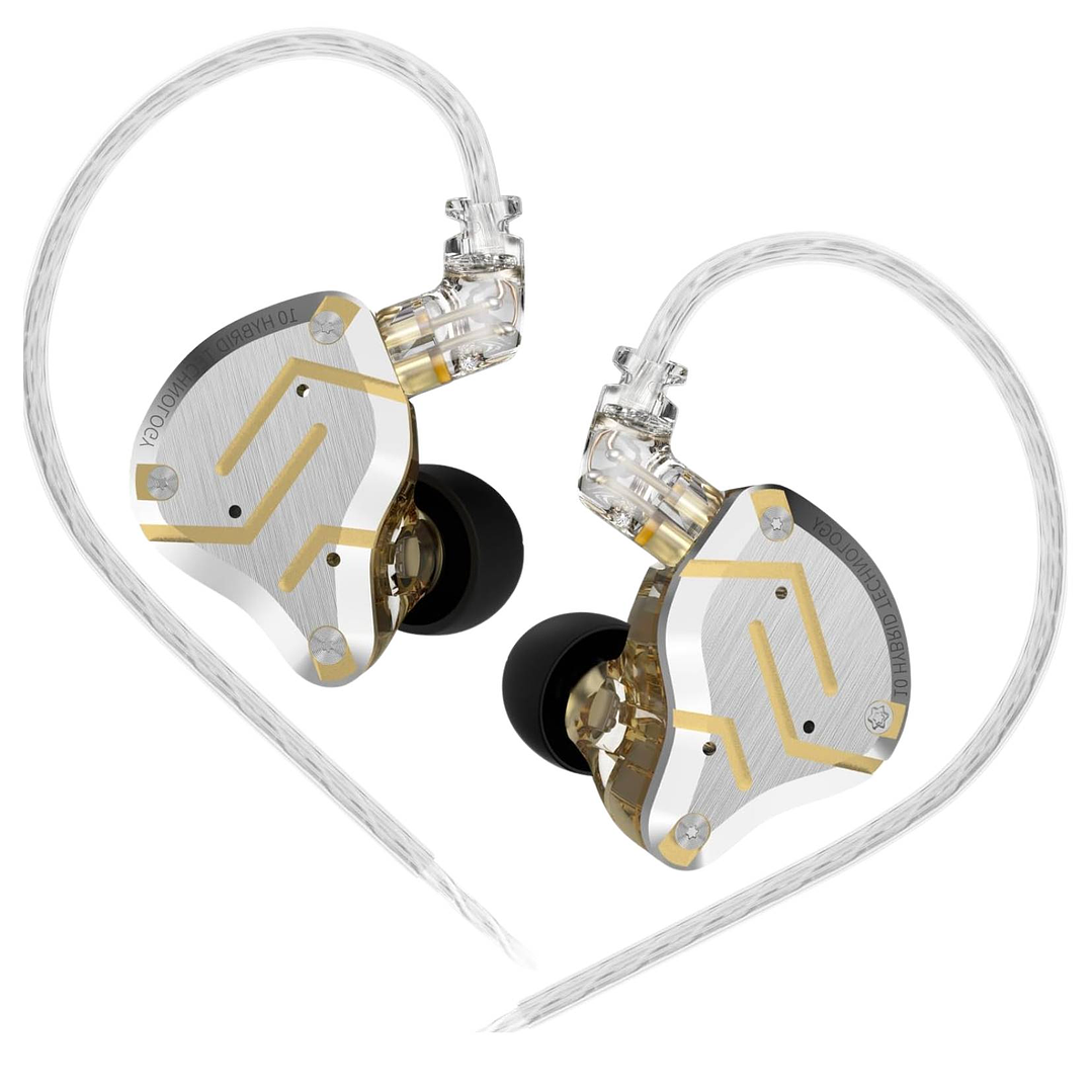 Auriculares In-Ear KZ ZS10 Pro 5 Drivers Híbridos (1DD+4BA) 3