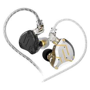 Auriculares In-Ear KZ ZS10 Pro 5 Drivers Híbridos (1DD+4BA)