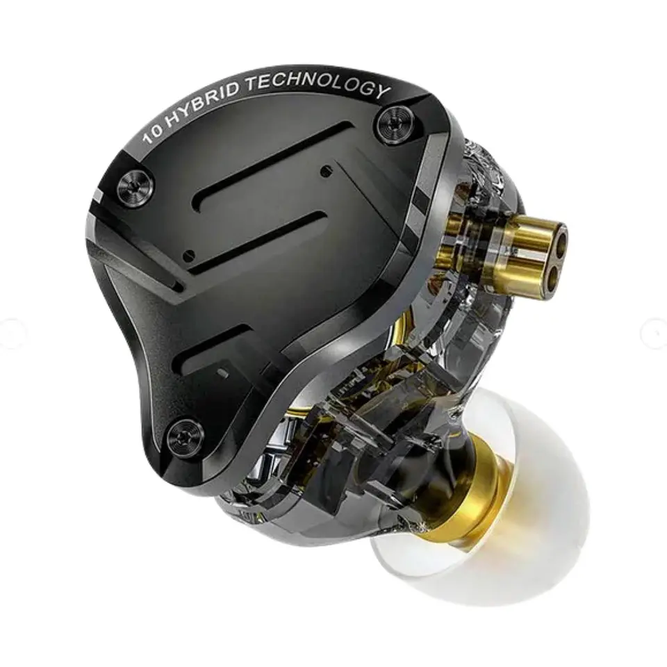 Auriculares In-Ear KZ ZS10 Pro X 5 Drivers Híbridos (1DD+4BA) 2