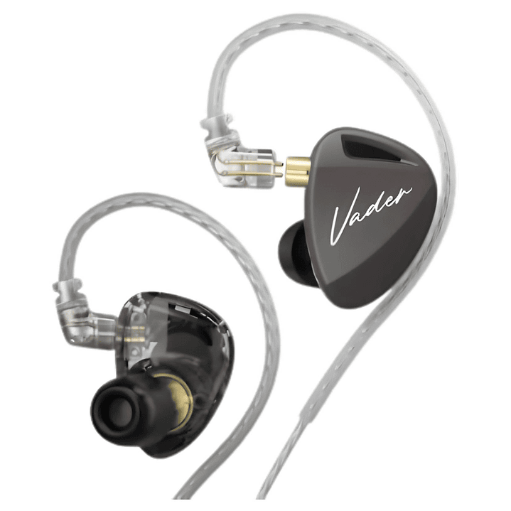 Auriculares In-Ear KZ Vader Balanced Version con Switch 3 Drivers Dinámicos (3DD) 2