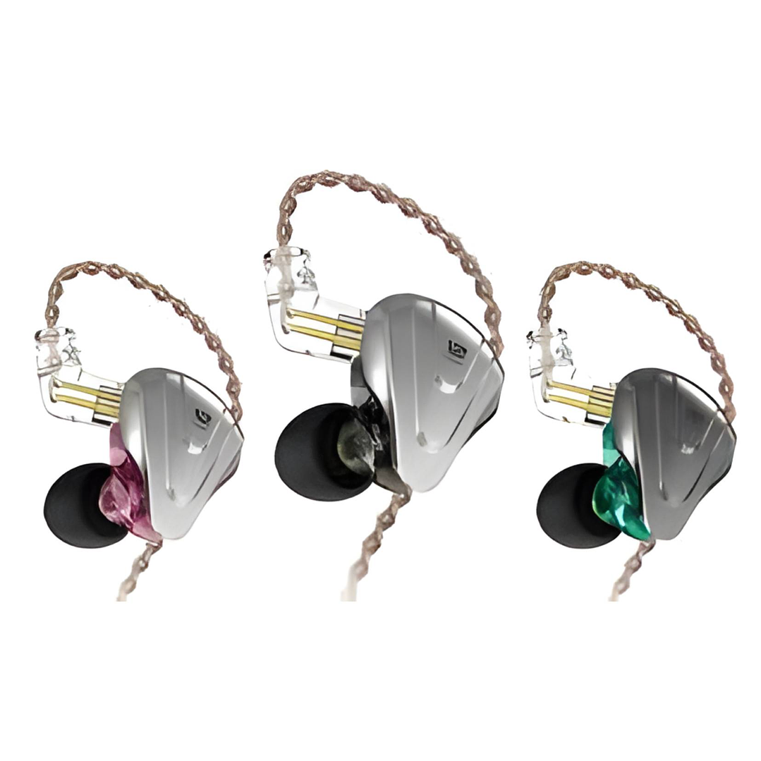 Auriculares In-Ear KZ ZSX Terminator 6 Drivers Híbridos (1DD+5BA) 1