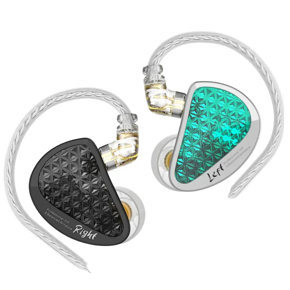 Auriculares In-Ear KZ AS16 Pro 8 Drivers Balanceados (8BA) 1