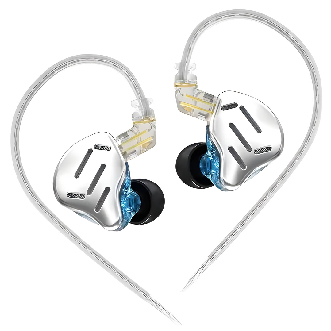 Auriculares In-Ear KZ ZAX 8 Drivers Híbridos (1DD+7BA) 3