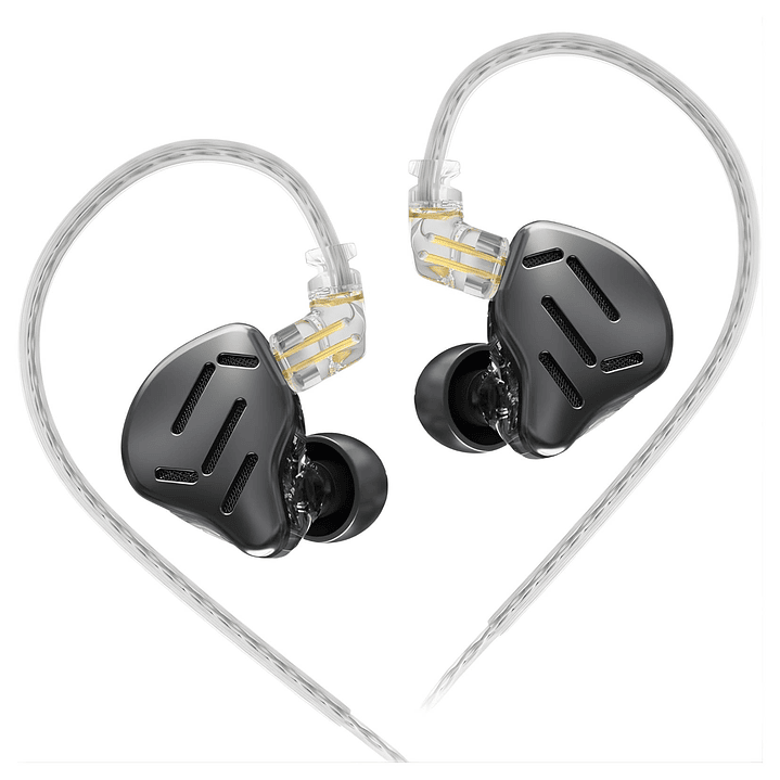 Auriculares In-Ear KZ ZAX 8 Drivers Híbridos (1DD+7BA) 2
