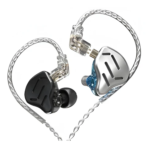 Auriculares In-Ear KZ ZAX 8 Drivers Híbridos (1DD+7BA)