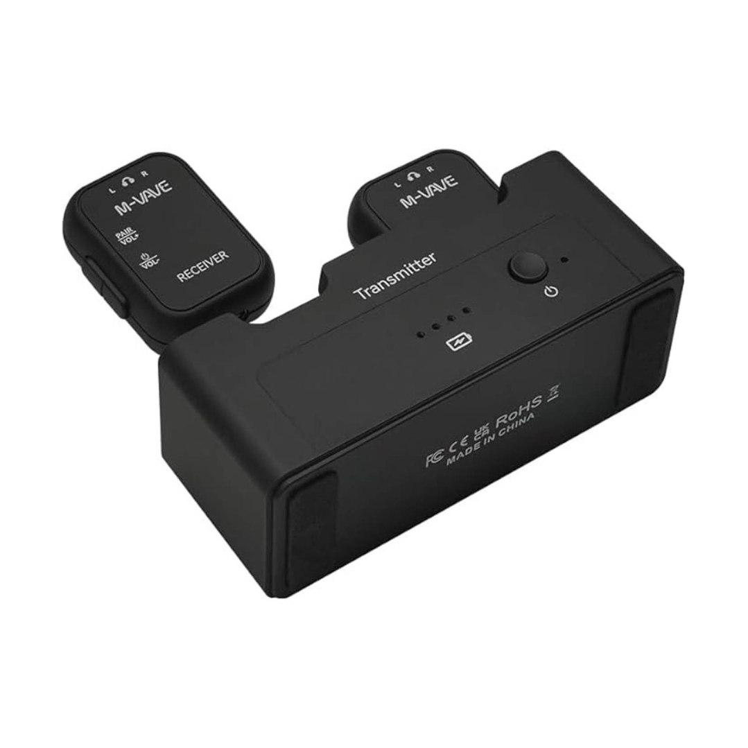 Transmisor Inalámbrico Dual para Monitoreo In Ear M-Vave SWS12 4