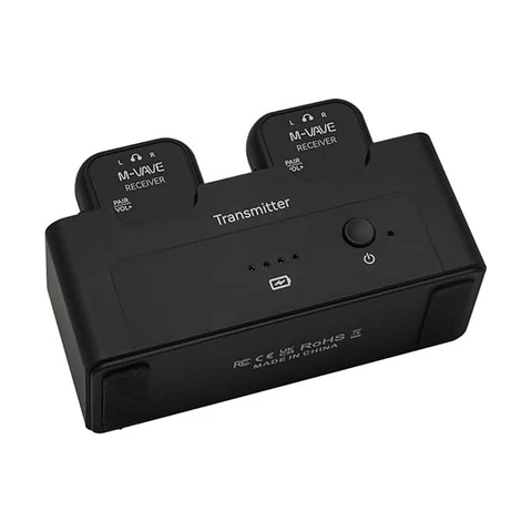 Transmisor Inalámbrico Dual para Monitoreo In Ear M-Vave SWS12