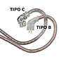 Cable Repuesto In Ears KZ Conector QDC Pin Tipo C - Miniatura 3