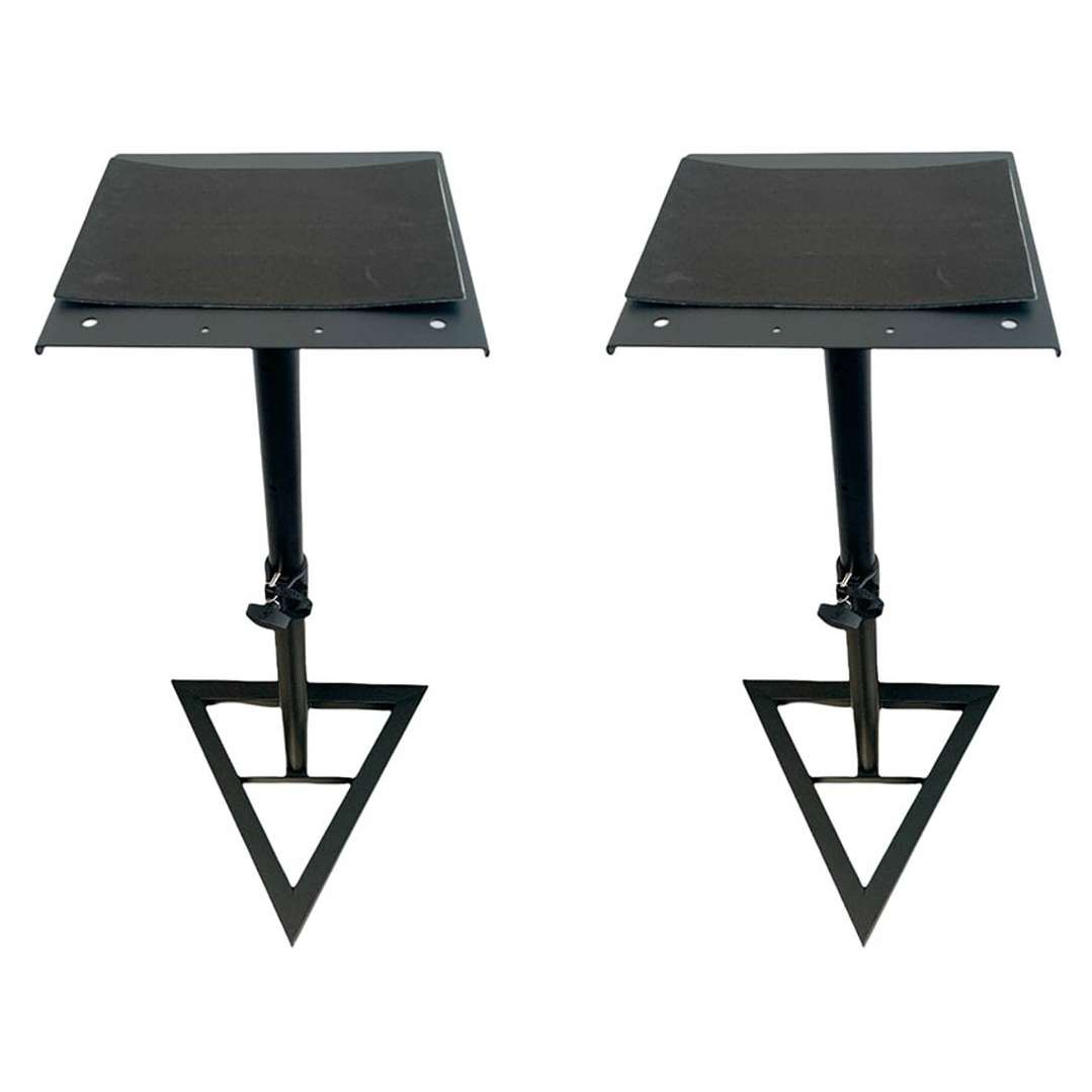 Par de Atriles de Monitores de Estudio Hebikuo 640 1