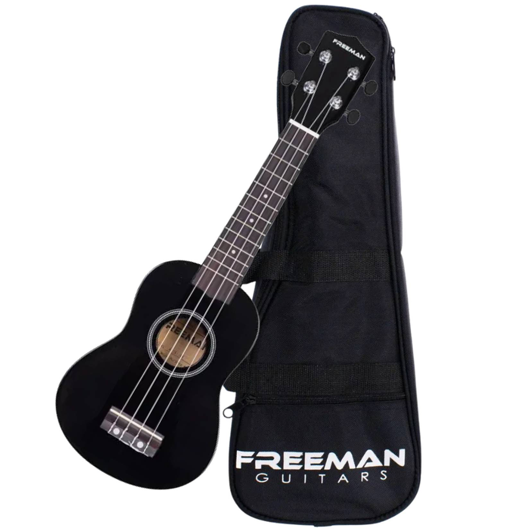 Ukelele Soprano Freeman con Funda UK-201 1