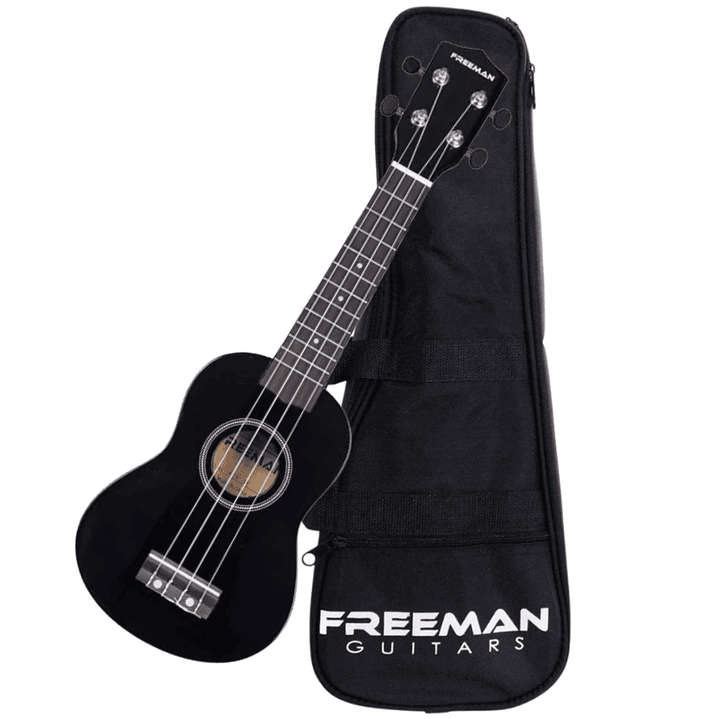 Ukelele Soprano Freeman con Funda UK-201 1