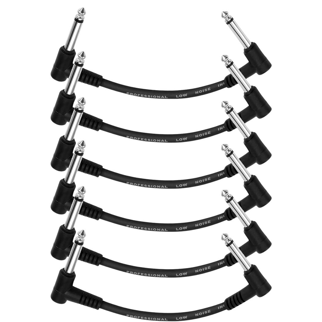 Cables Patch Efecto Donner 15CM Set 6 unidades EC1048 2