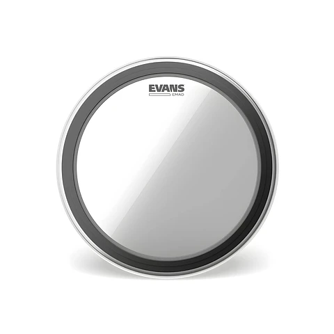 Parche Bombo Evans EMAD Clear Transparente 20