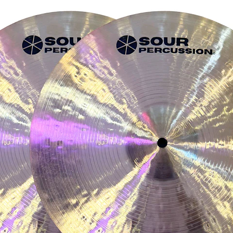 Platillo Sour Percussion Traditional Medium Hi-Hat 14" Turkey (Prototipo)