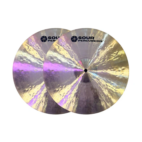 Platillo Sour Percussion Traditional Medium Hi-Hat 14" Turkey (Prototipo)