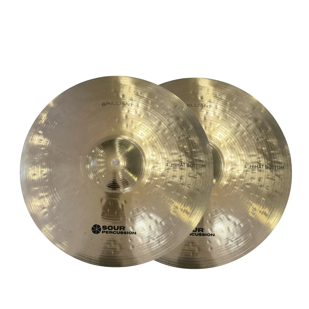 Platillo Sour Percussion Brilliant Medium Hi-hat 14