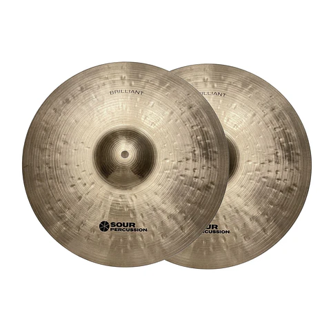 Platillo Sour Percussion Brilliant Hi-hat 14"