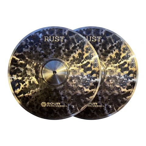 Platillo Sour Percussion Rust Hi-Hat 14"
