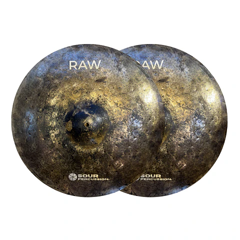 Platillo Sour Percussion Raw Hi-Hat 14"
