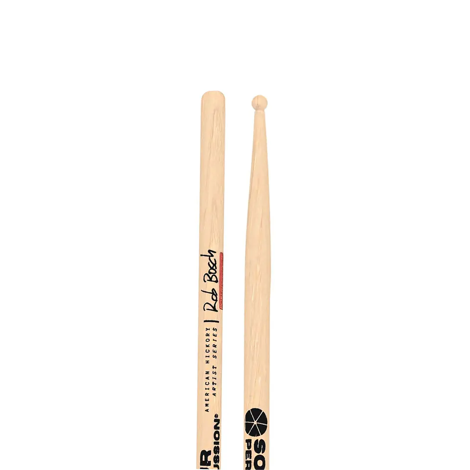 Baquetas Sour Percussion Roberto Bosch Punta Round Madera Artist Series 1