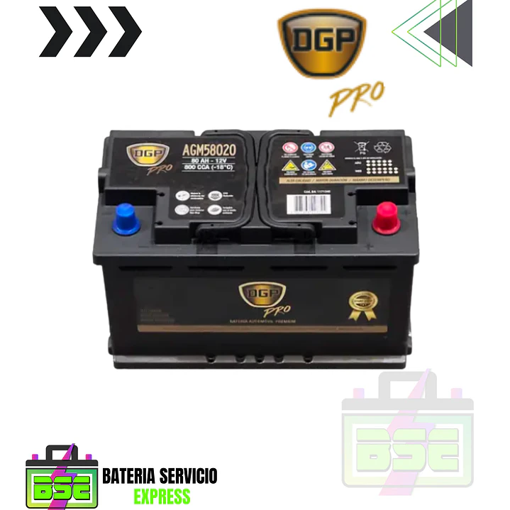 BATERIA DGP PRO AGM 80 LN4 1