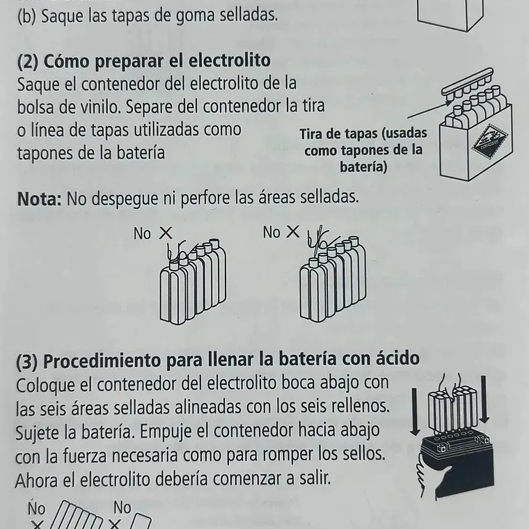 Batería Bosch BTX7L-BS - YTX7L-BS 3