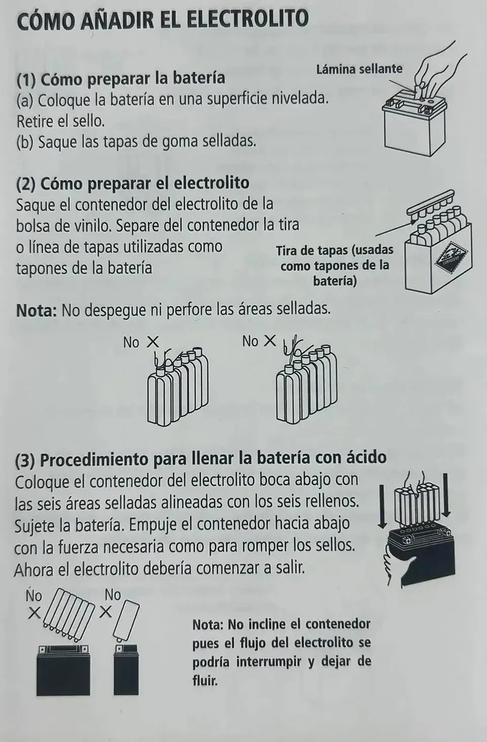 Batería para moto Bosch BTX7L-BS / YTX7L-BS 3