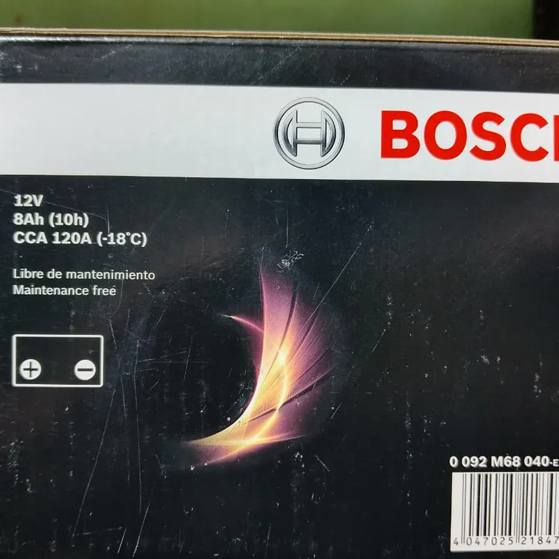 Bateria Bosch  BTX9-BS - YTX9-BS 2