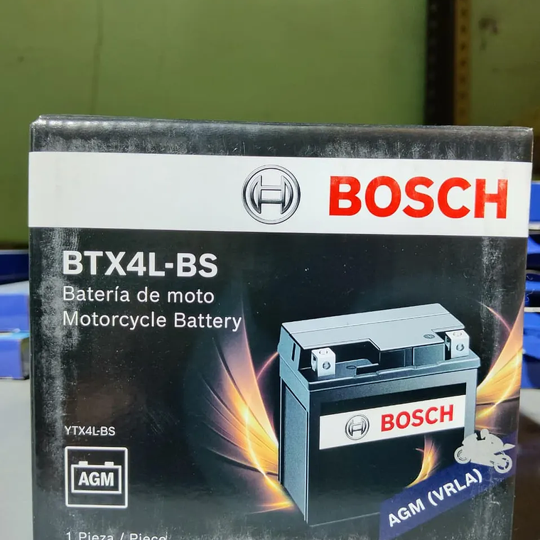 Batería Bosch BTX4L-BS - YTX4L-BS 2