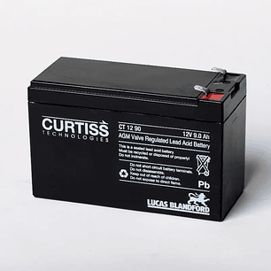 Batería Ciclo Profundo Gel 12v 9ah Curtiss Ct1290
