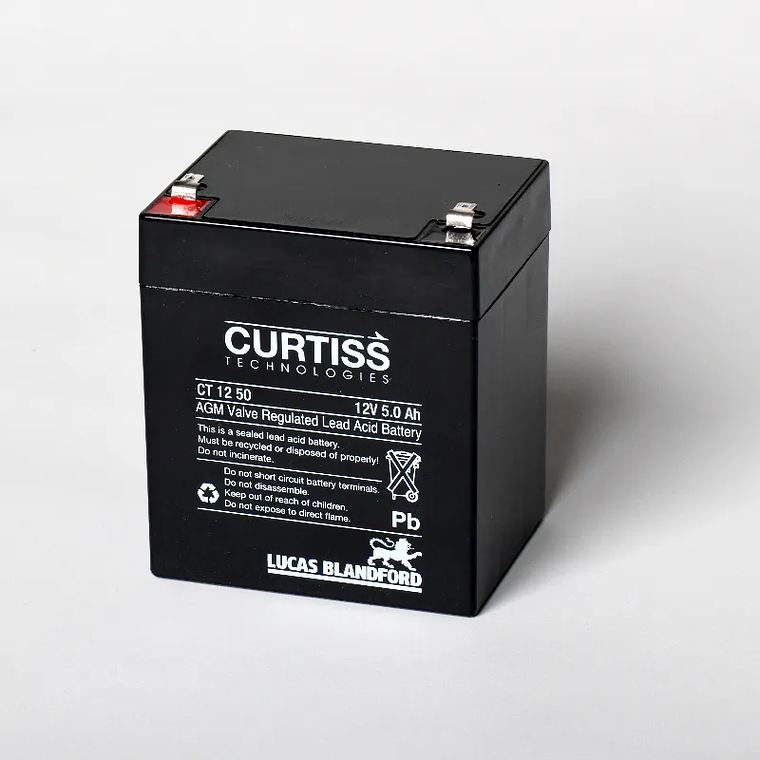Bateria Ciclo Profundo Gel 12v 5ah Curtiss Ct1250 1