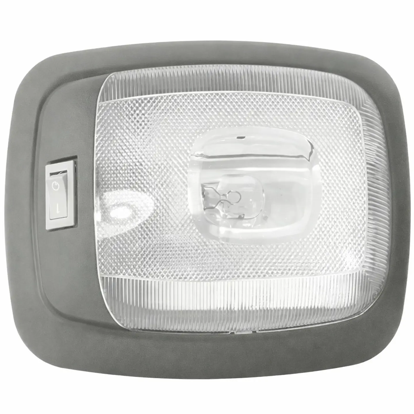 Luz de techo tipo plafón para auto con ampolleta 1