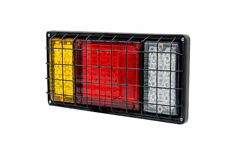 Farol trasero LED Imbest de 36 luces, 12–24 V, con rejilla