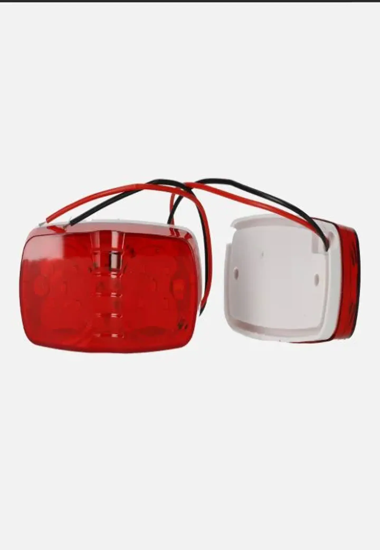 Foco Lateral Led Rojo 12-24v Para Camión 3