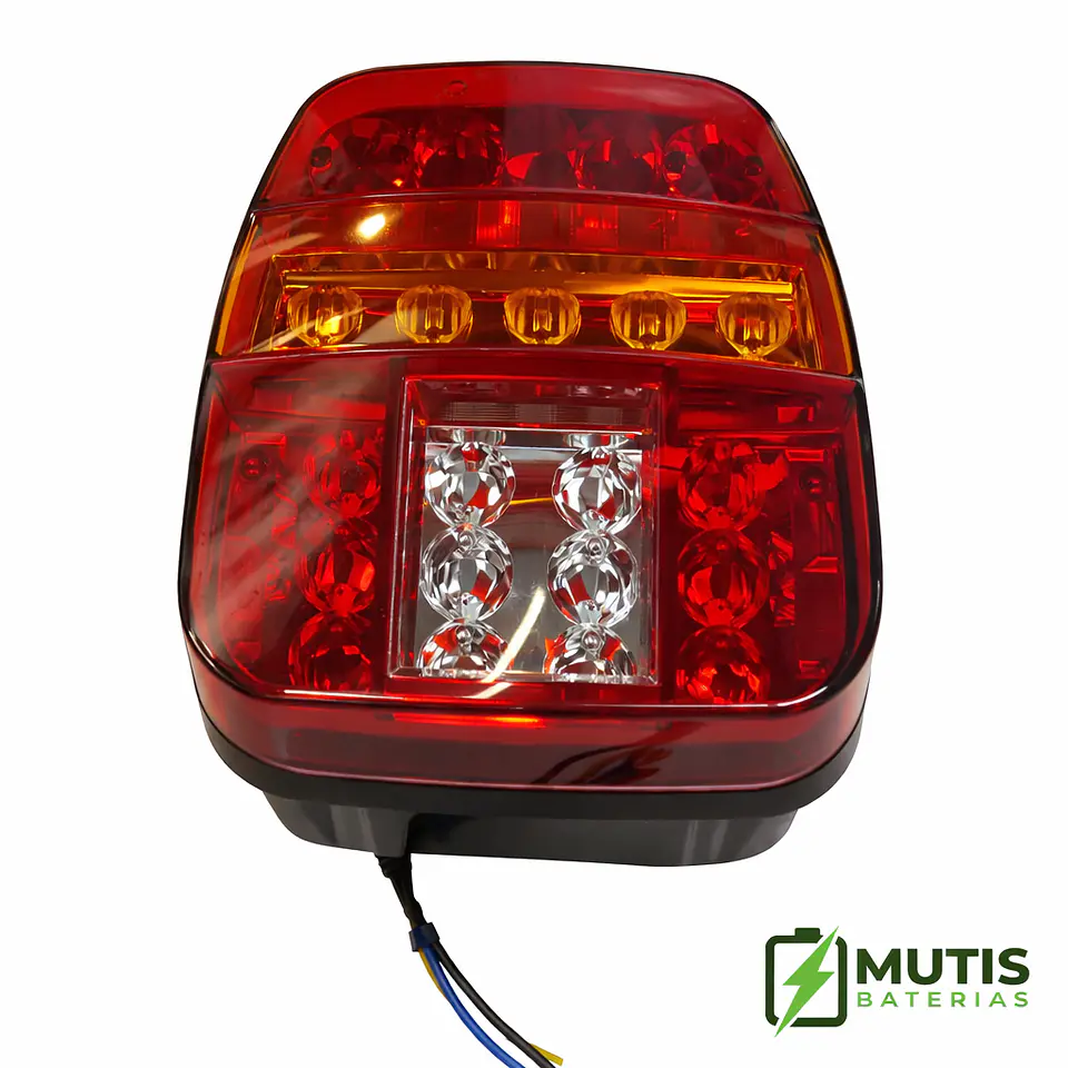 Farol Trasero Derecho Tipo Ford Cargo Led 12-24v Genérico 1