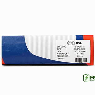 Filtro De Aire Hyundai I10 1.1 Y 1.2 2008-2014 C2418