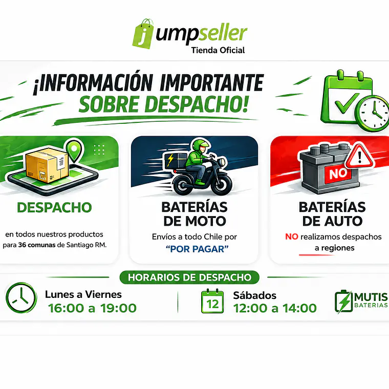Batería 12v 36ah 410cca 40b19lhd Pestaña Positivo Derecho 5