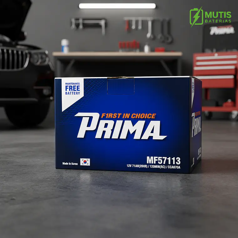 Bateria 12 Volt 71 Ah 670cca 57113 Positivo Derecho Corea 4