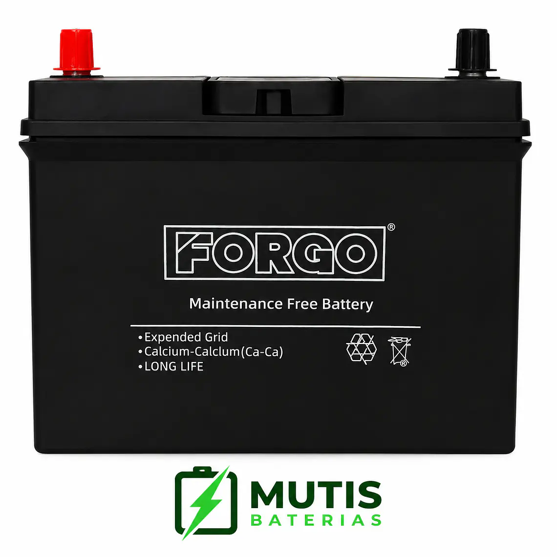 Bateria 12v 45ah 440cca 55b24r Positivo Izquierdo Forgo 2