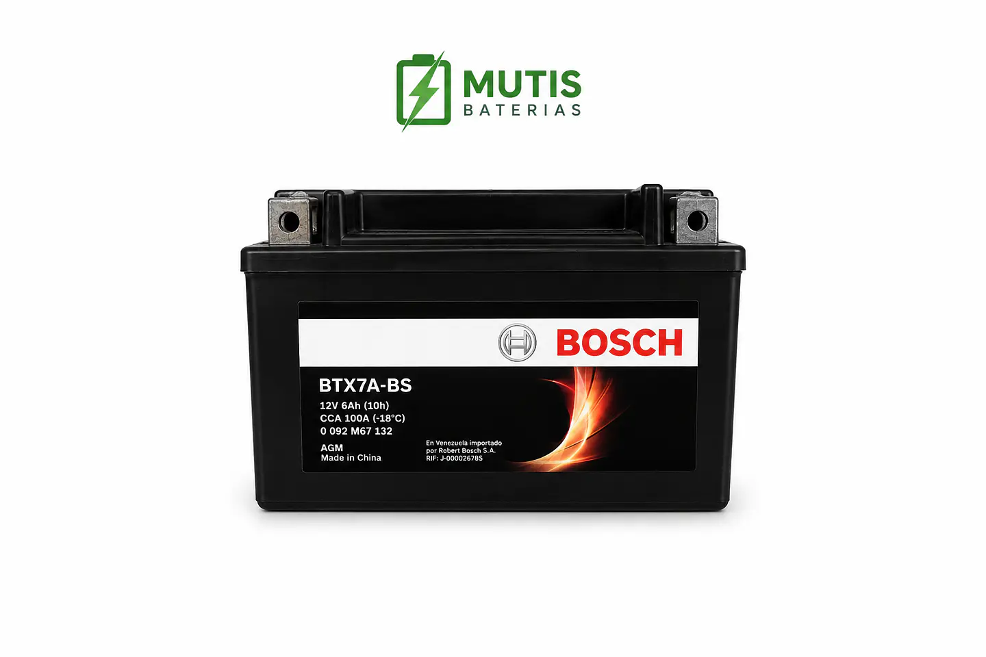 Bateria Moto Bosch Btx7a-bs (ytx7a-bs) 2