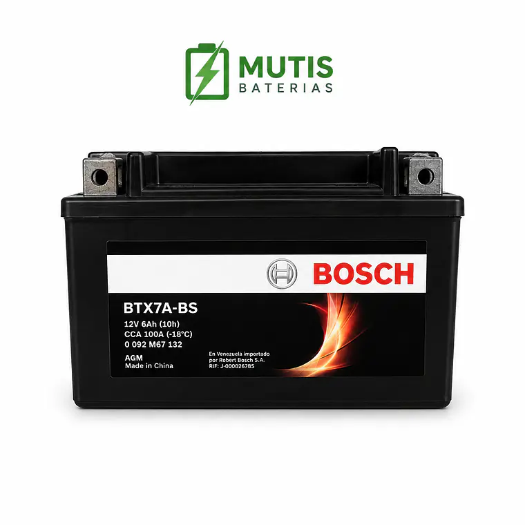 Bateria Moto Bosch Btx7a-bs (ytx7a-bs) 2