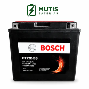 Bateria Bosch Bt12b-bs Yt12b-bs