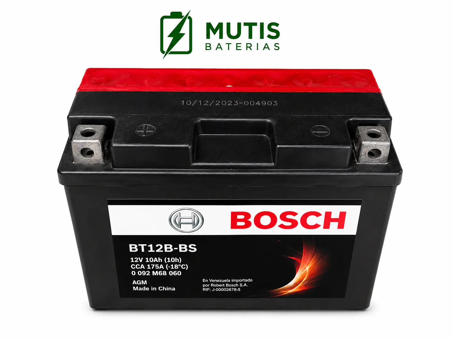 Batería para moto Bosch BT12B-BS / YT12B-BS 3
