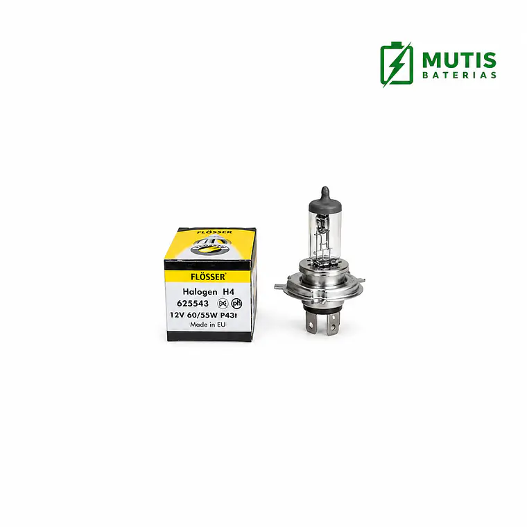 Ampolleta H4 12v 60/55w Para Auto 1