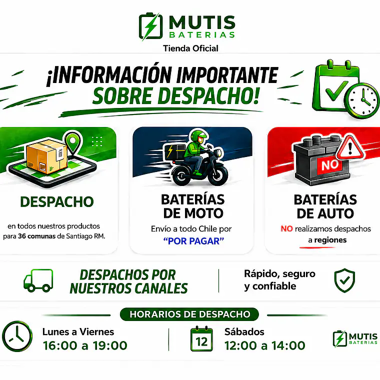 Batería 12v 90ah 650cca 105d31l Positivo Derecho 4