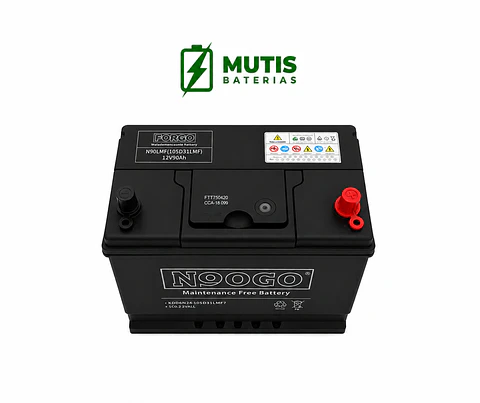 Batería 12v 90ah 650cca 105d31l Positivo Derecho