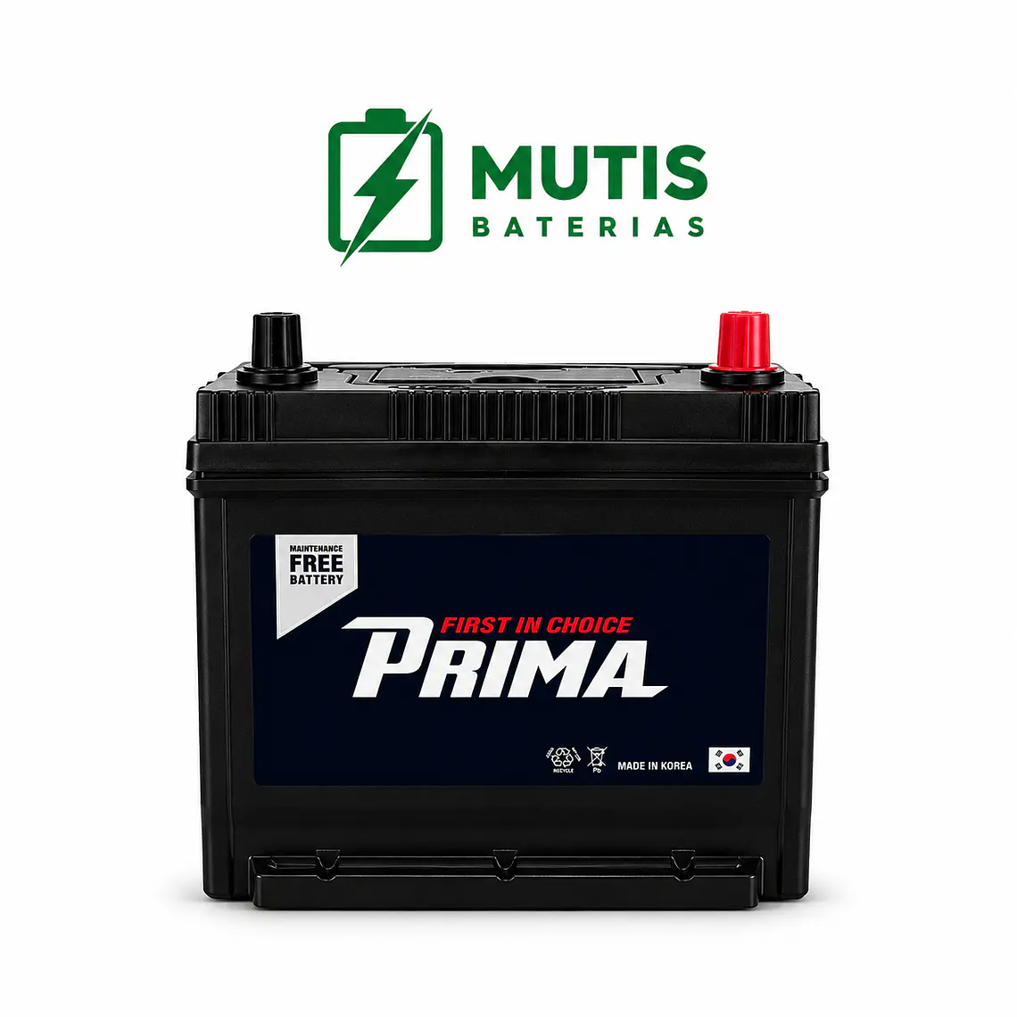 Bateria 12 Volt 40ah 370cca 40b19l Positivo Derecho Corea 3