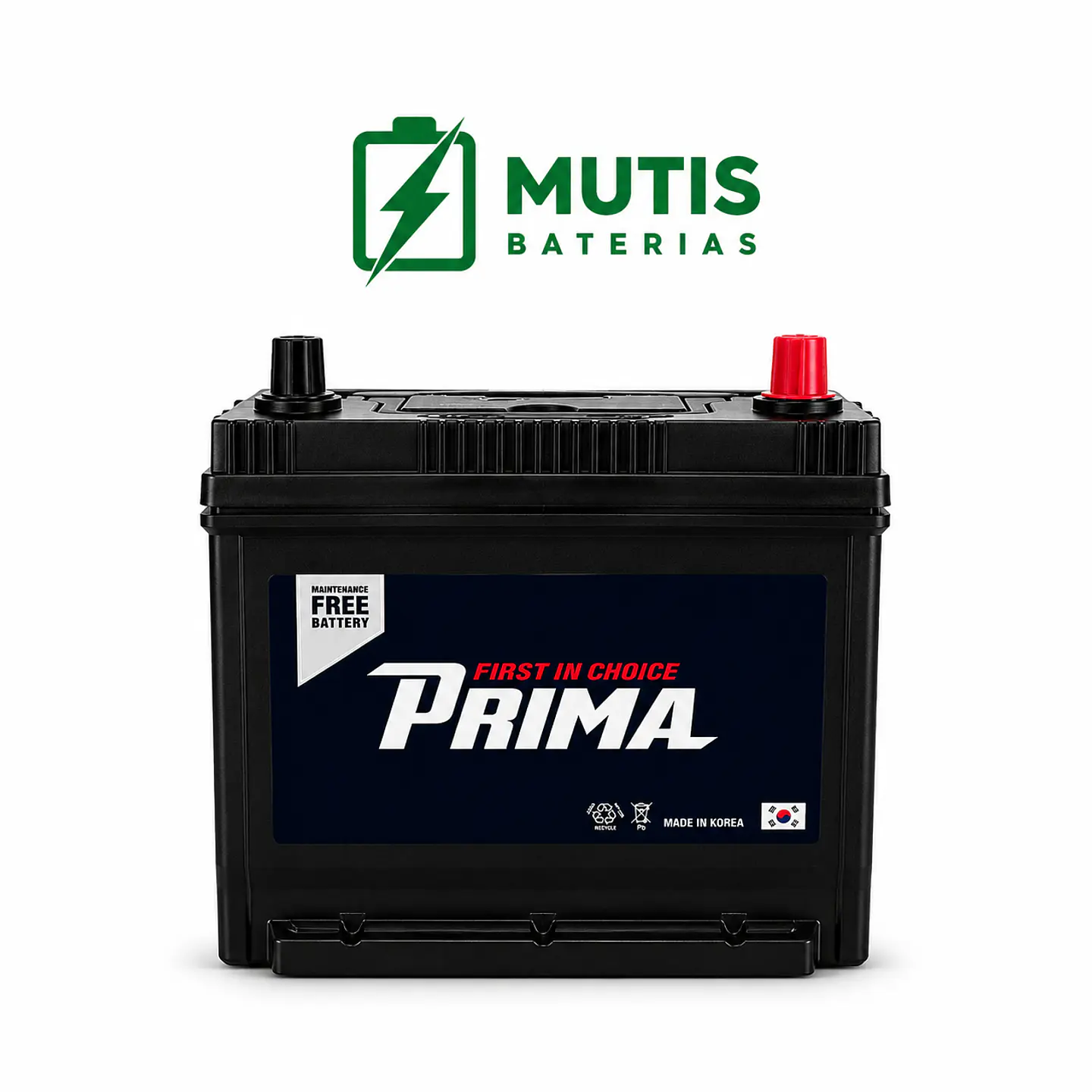 Bateria 12 Volt 40ah 370cca 40b19l Positivo Derecho Corea 3