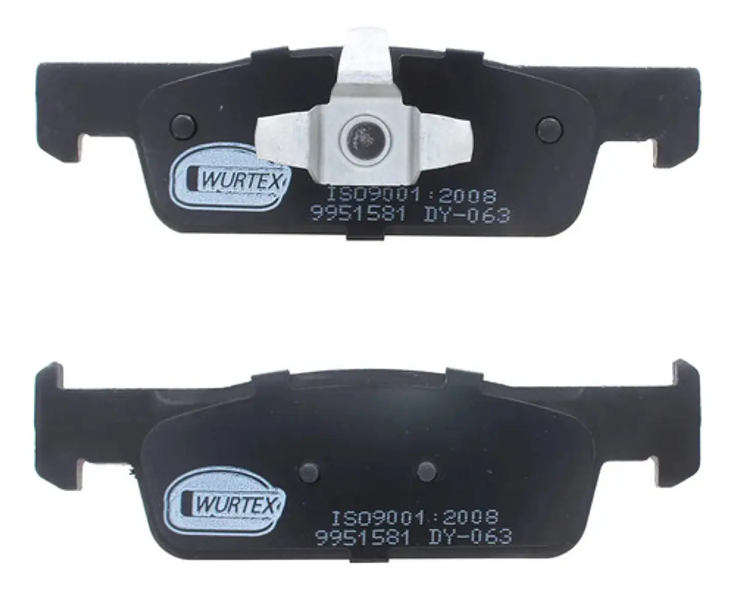 Pastillas de freno delanteras Wurtex 9951581 Renault Symbol 1